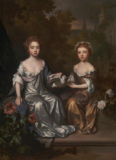 unknow artist Portrait of Henrietta and Mary Hyde oil painting image